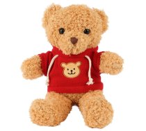 Kruzzel 00026760 plīša lācītis, 30 cm, gaiši brūns - teddy bear, soft toy, cuddly toy