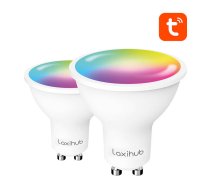 Viedā LED spuldze Laxihub LAGU10S (2 gab.) WiFi Bluetooth Tuya | Smart Bulb (2-pack)