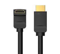 HDMI kabelis Vention AAQBG 1,5 m leņķis 270° (melns) | Cable 1,5m Angle (black)