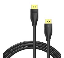 HD DisplayPort 1.4 8K kabelis 1m Vention HCDBF (melns) | Cable (Black)