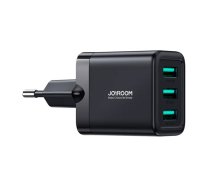 Sienas lādētājs Joyroom JR-TCN02, 3.4A 3xUSB (melns) | Wall charger (black)