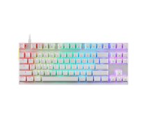 Mehāniskā spēļu tastatūra Motospeed K82 RGB (balta) | Mechanical gaming keyboard (white)