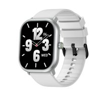 Zeblaze GTS 3 Pro viedpulkstenis, balts - smartwatch, fitness tracker, AMOLED smartwatch