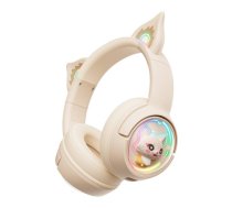 ONIKUMA B5 smilškrāsas spēļu austiņas | Beige Gaming Headphones