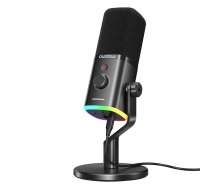 Maono PD100X Dinamiskais Mikrofons USB/XLR ar RGB Melns