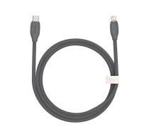 USB-C uz Lightning kabelis Baseus Jelly CAGD020001 20W 1.2m Melns