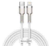 USB-C uz Lightning kabelis Baseus Cafule 20W 2m Balts