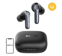 Bezvadu austiņas EarFun Air Pro 4 Bluetooth 5.4 ANC Melnas