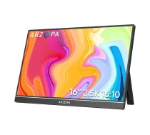 Portatīvais monitors Arzopa Z1RC 16.0" 2.5K 60Hz melns - portable monitor, 16 inch portable monitor, usb c monitor