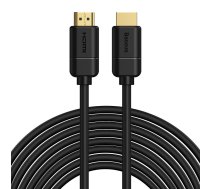 Baseus 2x HDMI 2.0 4K 30Hz Cable, 3D, HDR, 18Gbps, 8m (black)