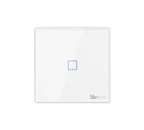 Sonoff Sienas pieskāriena viedais slēdzis (1- kanāli) /WiFi/ 433MHz T2EU1C-RF | Wall Mounted Smart Light Switch