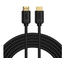 Baseus 2x HDMI 2.0 4K 30Hz Cable, 3D, HDR, 18Gbps, 5m (black)