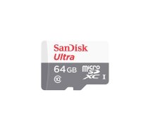 Memory card SanDisk Ultra Android microSDXC 64GB 100MB/s Class 10 UHS-I (SDSQUNR-064G-GN3MN)