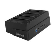 Orico Clone HDD/SSD Galda Dokstacija 2.5 / 3.5 inch 4 Bay USB3.0 1 to 3, Black | Hard Drive Dock