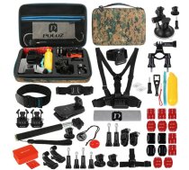 Puluz 53 in 1 Accessories Ultimate Combo Kits for sports cameras PKT27