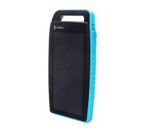 BigBlue SL-CP001A Ūdensizturīgs Ārējais Portatīvais Akumulators ar Saules Bateriju 10000mAh, Melns | Waterproof Portable Solar Battery Charger