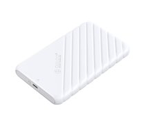 Orico 2.5' HDD / SSD Enclosure, 6 Gbps, USB-C 3.1 Gen1 (White)