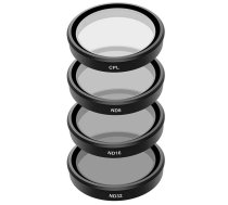 TELESIN Filter set CPL/ND8/ND16/ND32 for DJI Action 3