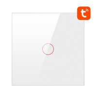 Smart Light Switch ZigBee Avatto LZTS02-EU-W1 1 Way No Neutral TUYA (white)