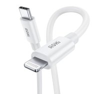 AOHI AOC-L003 PVC USB-C to L cable (white)