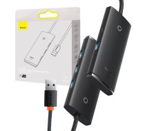HUB Adapter 4-Port USB Baseus OS-Lite 25cm (Black)