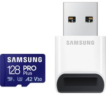 Atmiņas karte Samsung PRO Plus micro SDXC 128 GB U3 A2 V30 (MB-MD128SB/WW) | Memory card