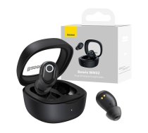 Bezvadu austiņas Baseus Bowie WM02 TWS, Bluetooth 5.0 (melnas) | Wireless headphones (black)