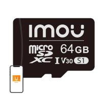 Imou ST2-64-S1 microSDXC atmiņas karte 64GB (U3, V30, 95/38 MB/s) - 64gb memory card, 4k video memory card