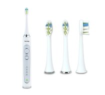 Huslog soniskās zobu birstes uzgaļi 3 gab. komplekts, balti - electric toothbrushes, electric toothbrush