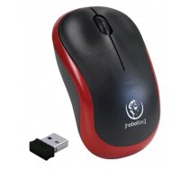 Rebeltec Meteor bezvadu optiskā pele, Sarkana - wireless mouse, optical mouse, Rebeltec mouse