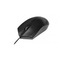 Rebeltec Wolf optiskā datorpele USB 1.8m, melna - computer mouse, optical mouse, wired mouse