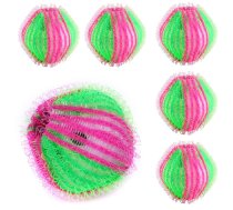 Matu un pūku noņemšanas bumbiņas veļas mašīnai, 6 gab., Ø 3 cm - washing machine accessories, washing machine mat