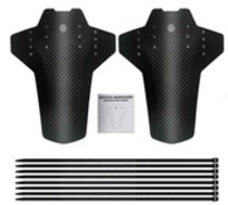 Velosipēdu Dubļusargi Priekšējie Aizmugurējie Komplekts Mtb 2 Gab Universāls 24 26 28 Collas | Bicycle Mudguards Front Rear Set Pcs Universal Inches