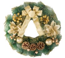 Ziemassvētku vainags durvīm un sienai, 40 cm - Christmas wreath, holiday decoration, door wreath