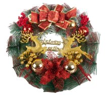Ziemassvētku vainags durvīm un sienai, 30 cm - Christmas wreath, holiday decor, door wreath