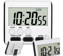 Elektroniskais Virtuves Taimeris ar Magnētu - kitchen timer, digital kitchen timer, electronic kitchen timer
