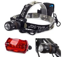 Bailong B06B velosipēda un galvas lukturis CREE XML-T6 Zoom - headlamp, bicycle light, Bailong flashlight