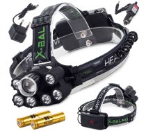 Bailong T78 CREE XM-L T6 7x LED UV pieres lukturis - headlamp, Bailong headlamp, LED headlamp