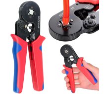 Kabeļu uzgaļu presēšanas knaibles 0.25-10mm² - crimping tool, wire ferrule crimper, 0.25-10mm crimper