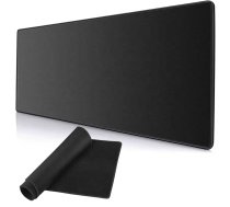 Spēļu peles un tastatūras paliktnis XL 80x30 cm, melns - gaming mouse pad, keyboard pad, xl mouse pad