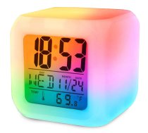 Gaismas modinātājs Hameleons ar termometru un LCD displeju - wall and table clocks, wall clock, table clock