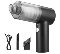 Bezvadu rokas automašīnas putekļsūcējs, 120W, melns - car vacuum cleaner, wireless vacuum, handheld vacuum