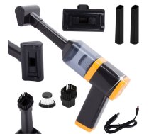 Bezvadu rokas automašīnas putekļsūcējs 120W, 1800mAh - car vacuum cleaner, handheld vacuum, cordless vacuum