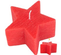 Aromatizēta Ziemassvētku svece zvaigznes formā, dažādas krāsas - christmas candle, scented candle, star candle