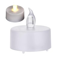 Bateriju LED svece ar mirgojošu liesmas efektu dekoriem un kapu svecēm - decor, home decor, office decor