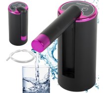 Automātisks ūdens dozators pudelei, USB uzlādējams un salokāms sūknis, melns - water dispensers and pumps