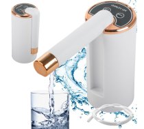 Elektriskais ūdens sūknis pudelei USB salokāms automātiskais dozators, balts - water dispensers and pumps