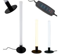 LED stāvlampa 40cm, 3 gaismas toņi, melna - floor lamp, desk lamp, modern lamp