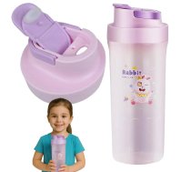 Ūdens pudele bērniem 500ml skolai un bērnudārzam, Violeta