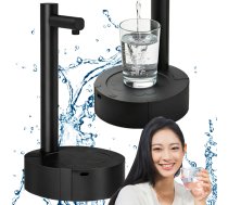 Automātiskais ūdens dozators ar sūkni lielām pudelēm, USB uzlādējams, melns - water dispensers and pumps